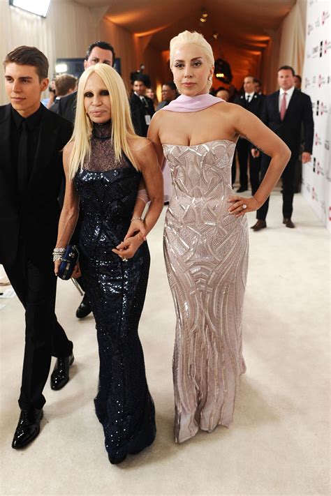 lady gaga looks like donatella versace|lady gaga latest photos.